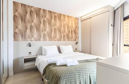 Boqueirao Apartamento | ARK Houses - Flat Moderno Vista-Mar - Piscina na Cobertura