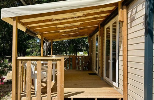 Villeneuve-les-Maguelone Casa | Arnel Campsite ** - Mobil-home Nest Sun - 29m2 - 2 bedrooms - 4 people