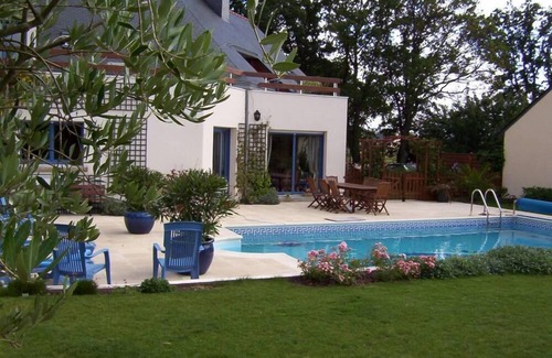 Arradon Casa | ARRADON - Villa 8 personas (4 camas) - Piscina privada climatizada - Jardín cerrado