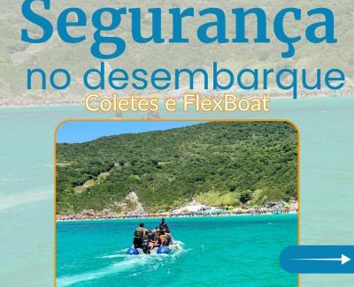 Taio Alquiler De Eote | Arraial do Cabo tour completo