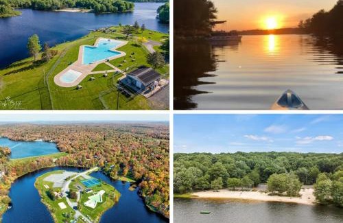 Pocono Lake Casa | Arrowhead Lodge Walk To Lake & Private Dock