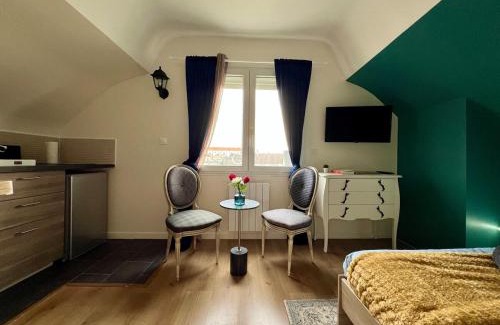 Chatellerault Apartamento | Art déco lumineux & confort en plein centre - Studio Paris