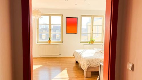 Ceske Budejovice Apartamento | ART room with rooftop dinner or breakfast