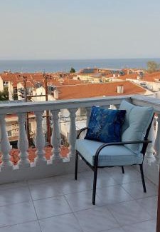 Polichrono Apartamento | Artemis Apartments Тюркоазна гледка към морето