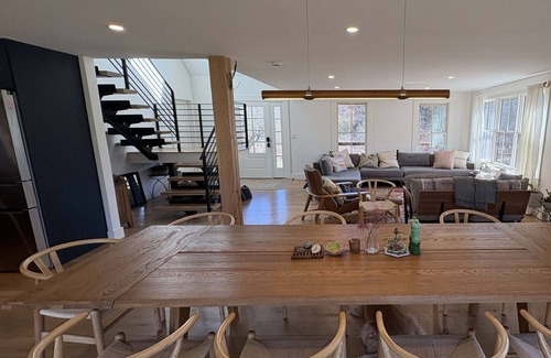 Tiverton Casa | Artisan-built, 4-bedroom in coastal RI, tucked bw Seekonk River & Seapowet Marsh