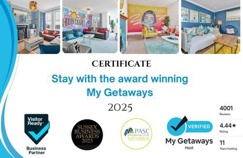 Patcham Casa | Artist Haven with Parking By My Getaways