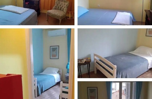 Zavlani Apartamento | Artistic 3-bedroom apartment with AC-Wifi in lovely Patra, family & pet friendly