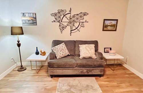 North Glenmore Casa | Artistic and stylish english charm backyard private guest house with master bedroom and living room