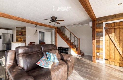 Baie-St-Paul Chalet De Esquí | ARVO DU CAP | Cozy cottage with the beautiful Charlevoix landscapes