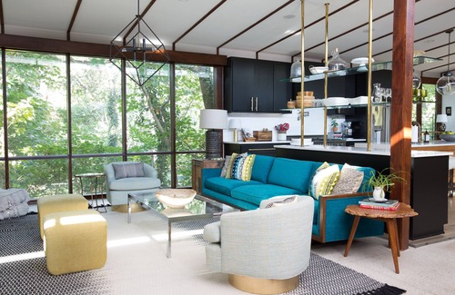 Mountainview Casa | Como se ve en Fixer Upper: ¡quédese en la fabulosa casa moderna Waco Mid Century!