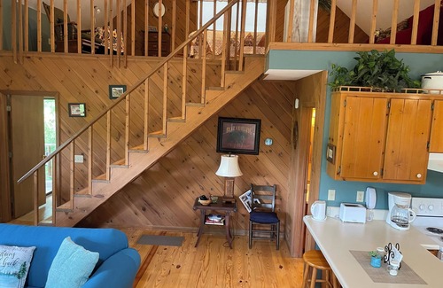 Hiawassee Cabina | Aster Cabin - Beautiful Mountain View, Rustic Charm w/ Jacuzzi & Wood Fireplace