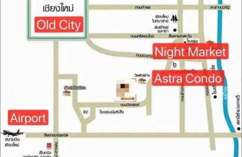 Chang Khlan Apartamento | Astra Sky Infinity Pool Chiang Mai