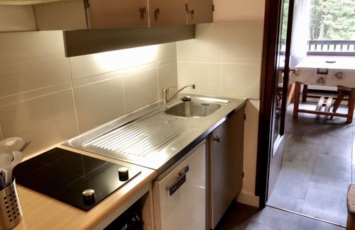 Les Contamines-Montjoie Apartamento | At the foot of the slopes! 4/5-person apartment with pool