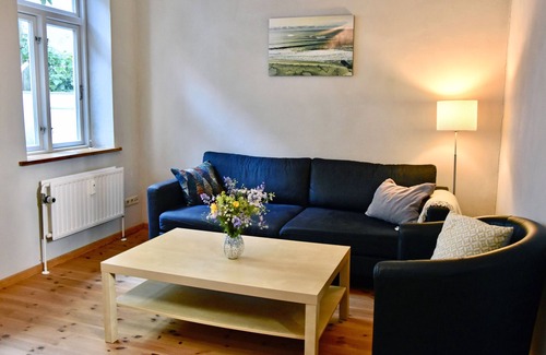 Flensburg Apartamento | At the museum harbor - shower, WLAN, parking space, washing machine, TV