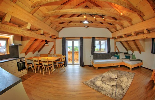 Altusried Apartamento | At the rustic Mattes - apartment "Eva" . Beautiful open penthouse