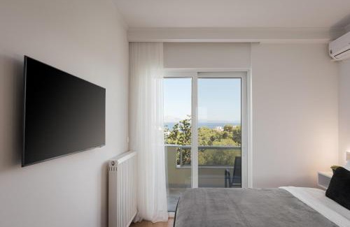 Varkiza Apartamento | Athenian Riviera Sea View Penthouse