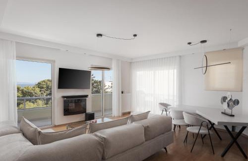 Varkiza Apartamento | Athenian Riviera Sea View Penthouse