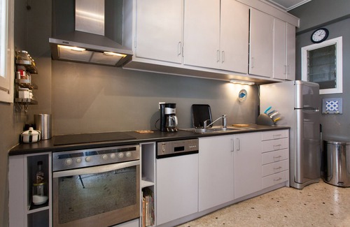 Exarhia Apartamento | Centro de Atenas, apartamento de artista para 4