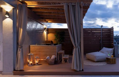 Attiki Apartamento | Athens Top Penthouse With Spa 5' to Metro