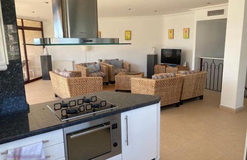 Calpe Apartamento | Atico Duplex Penthouse Rosa Marina Club Nautico Calpe Penon Sea view