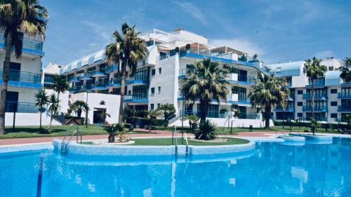 Castell de Ferro Apartamento | Atico lujo primera linea, terraza, piscina, parking
