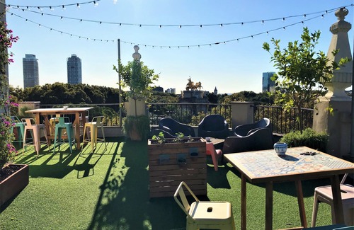 Sant Marti Apartamento | ATTIC LOST GARDEN - Fantastic shared terrace
