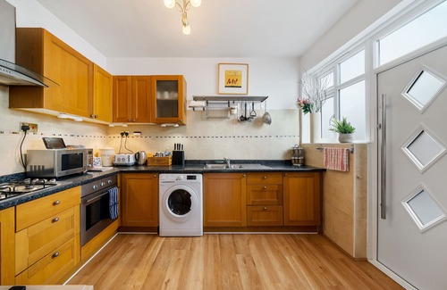 Hillside Apartamento | Atractiva Garden Apartamento en Wimbledon, Londres, Cerca de Tubo, Wifi