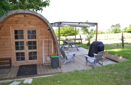 Anjou Cabina | Atypical gite in the heart of a horse farm: swimming pool, Nordic bath, mini farm.