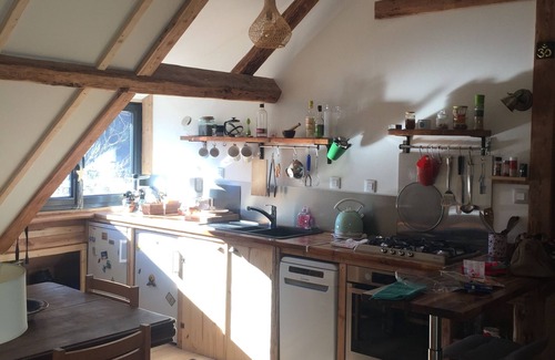 Vallouise-Pelvoux Apartamento | Atypical vacation apartment for rent - Pelvoux (05)