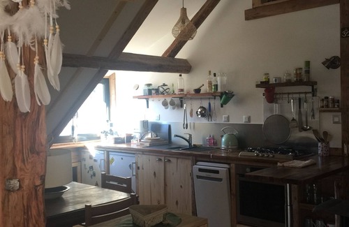 Vallouise-Pelvoux Apartamento | Atypical vacation apartment for rent - Pelvoux (05)