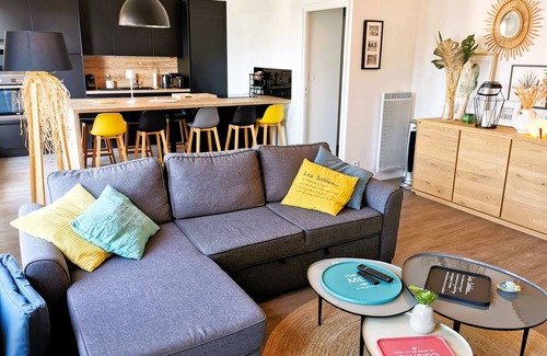 Chateau-d'Olonne Apartamento | Au Paradis Sablais - Vista al mar