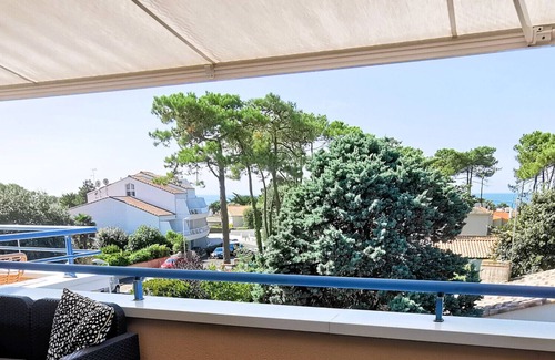 Chateau-d'Olonne Apartamento | Au Paradis Sablais - Vista al mar