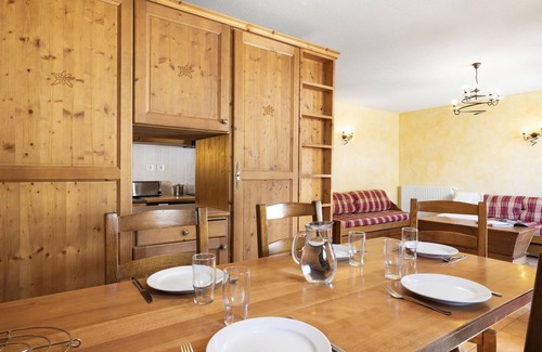 Lanslevillard Condominio | Au pied des pistes | T2 + cabine | Piscine + sauna
