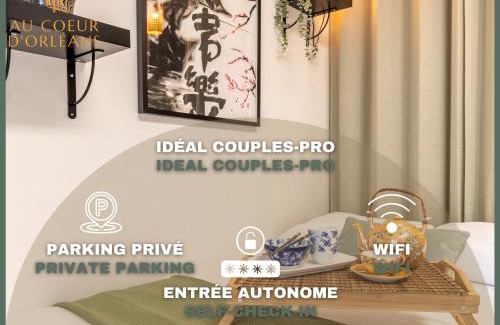 Sud Loire Apartamento | Au Soleil Levant - Havre Zen à Orléans