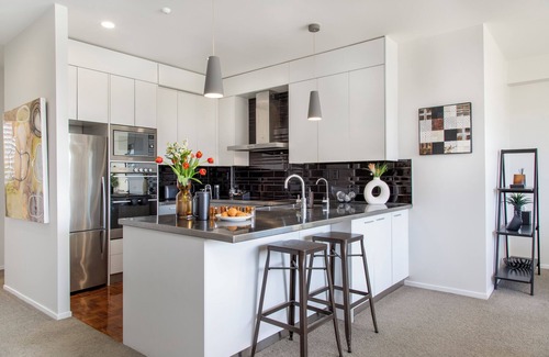 Auckland Central Business District Apartamento | Auckland Luxe Haven
