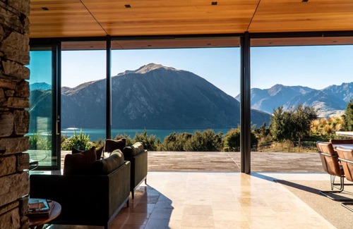 Wanaka Casa | Impresionantes vistas del lago Wanaka desde esta casa de diseño arquitectónico