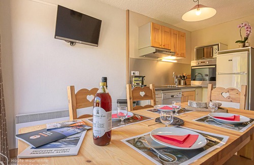 Aussois Apartamento | Aussois: Apartamento 2 habitaciones, terraza, 6 pers, se admiten mascotas, WIFI