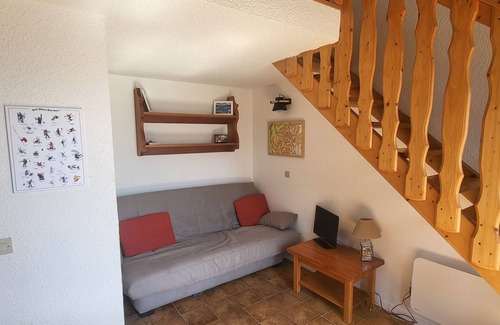 Aussois Apartamento | Aussois le bon choix - Apartment at the foot of the pistes, south facing, sleeps 5