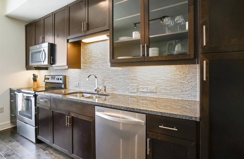 Waller Creek District Apartamento | Austin Grand Studio Apartment