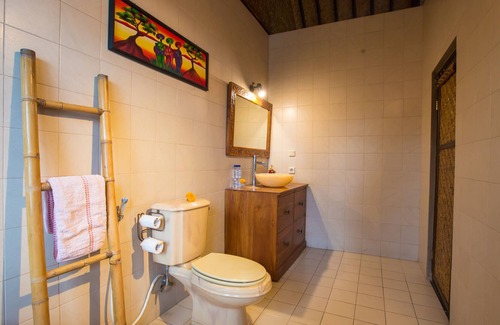 Ubud Casa | Balcón superior auténtico balinés