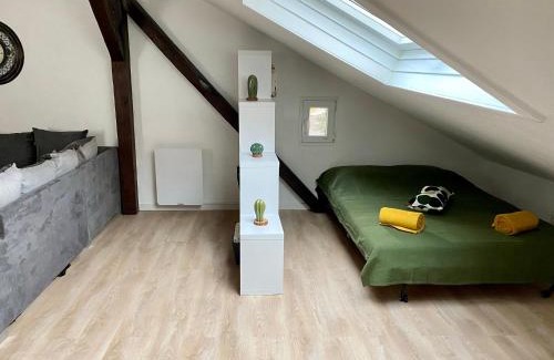 Schiltigheim Apartamento | Authentic Loft - 10 min to the city center