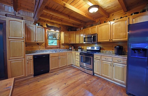 Ellijay Cabina | Fish Creel Lodge - Montañas N GA - Trofeo Trout Stream - Ellijay - 3 acres