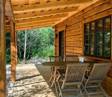 Ejstrupholm Casa | Authentic Log Cabin In Forest Near Ejstrupholm