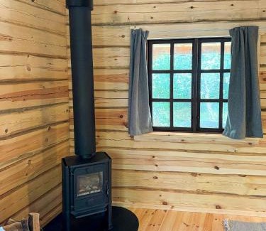 Ejstrupholm Casa | Authentic Log Cabin In Forest Near Ejstrupholm