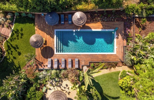Moncarapacho e Fuseta Villa | Auténtica villa portuguesa, impresionante jardín tropical y gran piscina.
