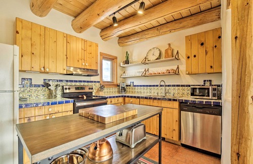 Eldorado at Santa Fe Casa | ¡NUEVO! Auténtica Santa Fe Adobe Home w / Desert Views