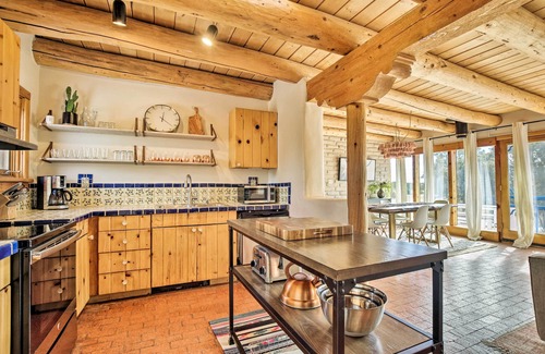 Eldorado at Santa Fe Casa | ¡NUEVO! Auténtica Santa Fe Adobe Home w / Desert Views