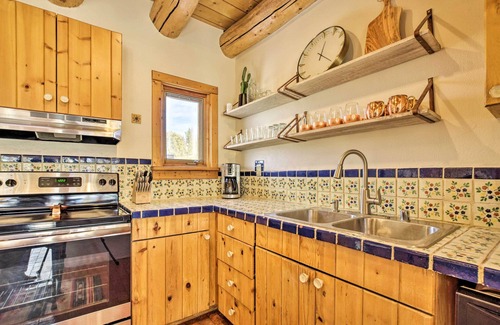 Eldorado at Santa Fe Casa | ¡NUEVO! Auténtica Santa Fe Adobe Home w / Desert Views