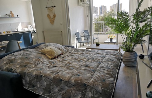 Saint-Augustin Apartamento | Aux 4 Bleutées, Appartement Avec Balcon au Calme