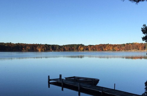 St Germain Cabaña | Available July 9-16, 2023 Fresh clean 2 bedroom cabin on Little St Germain Lake
